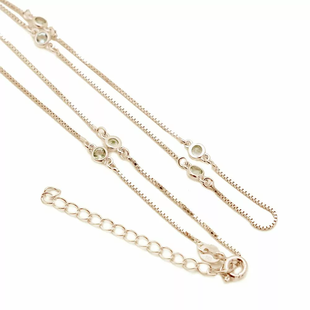 PARAIBA LONG NECKLACE