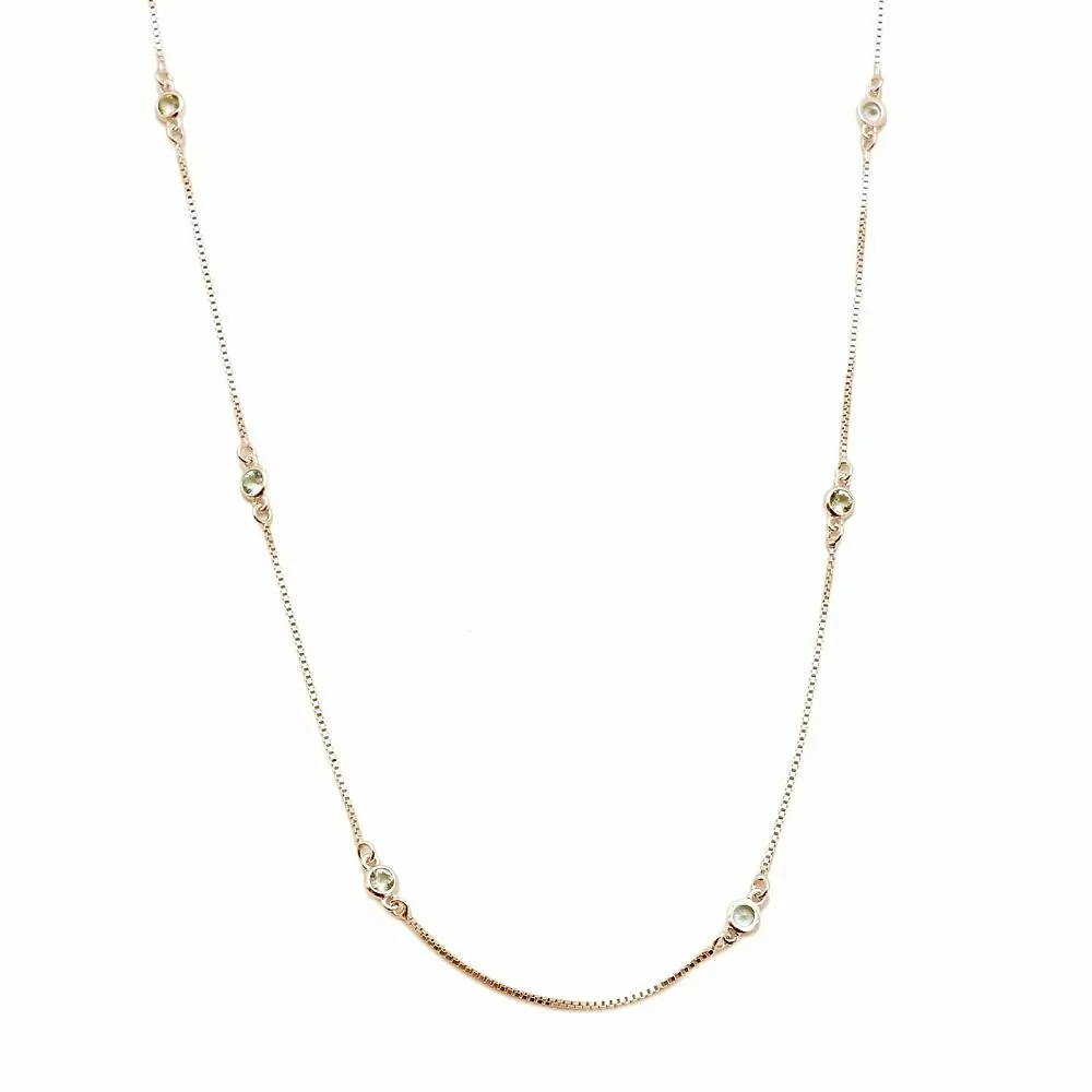 PARAIBA LONG NECKLACE