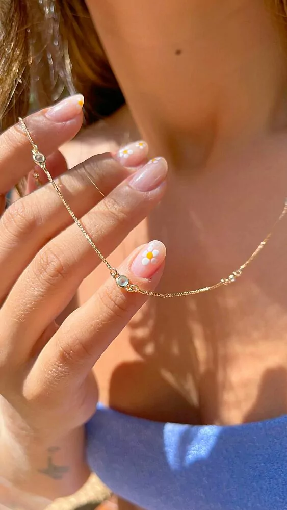 PARAIBA LONG NECKLACE