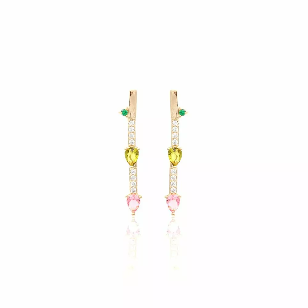 COLORED SHAPES EARRING