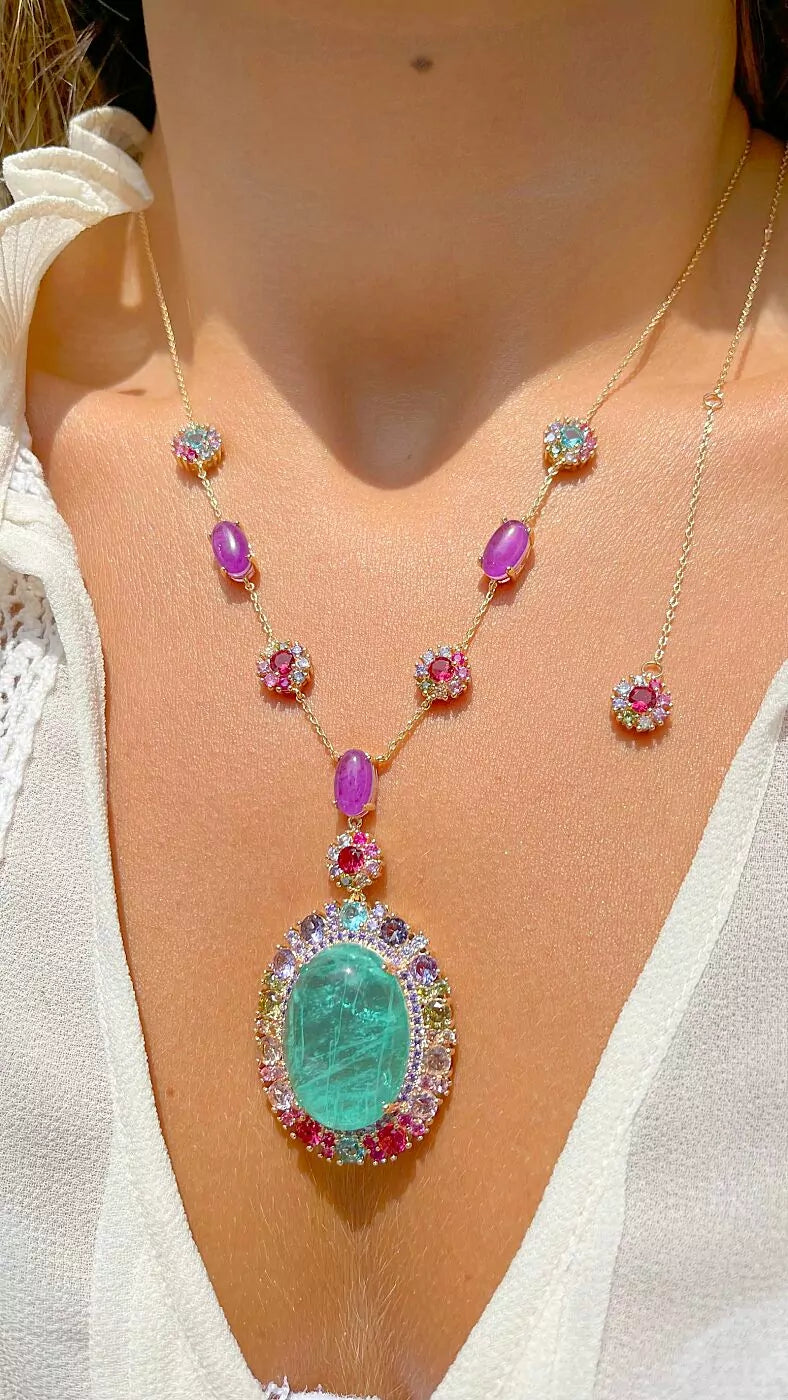 FUSION TURMALINE NECKLACE