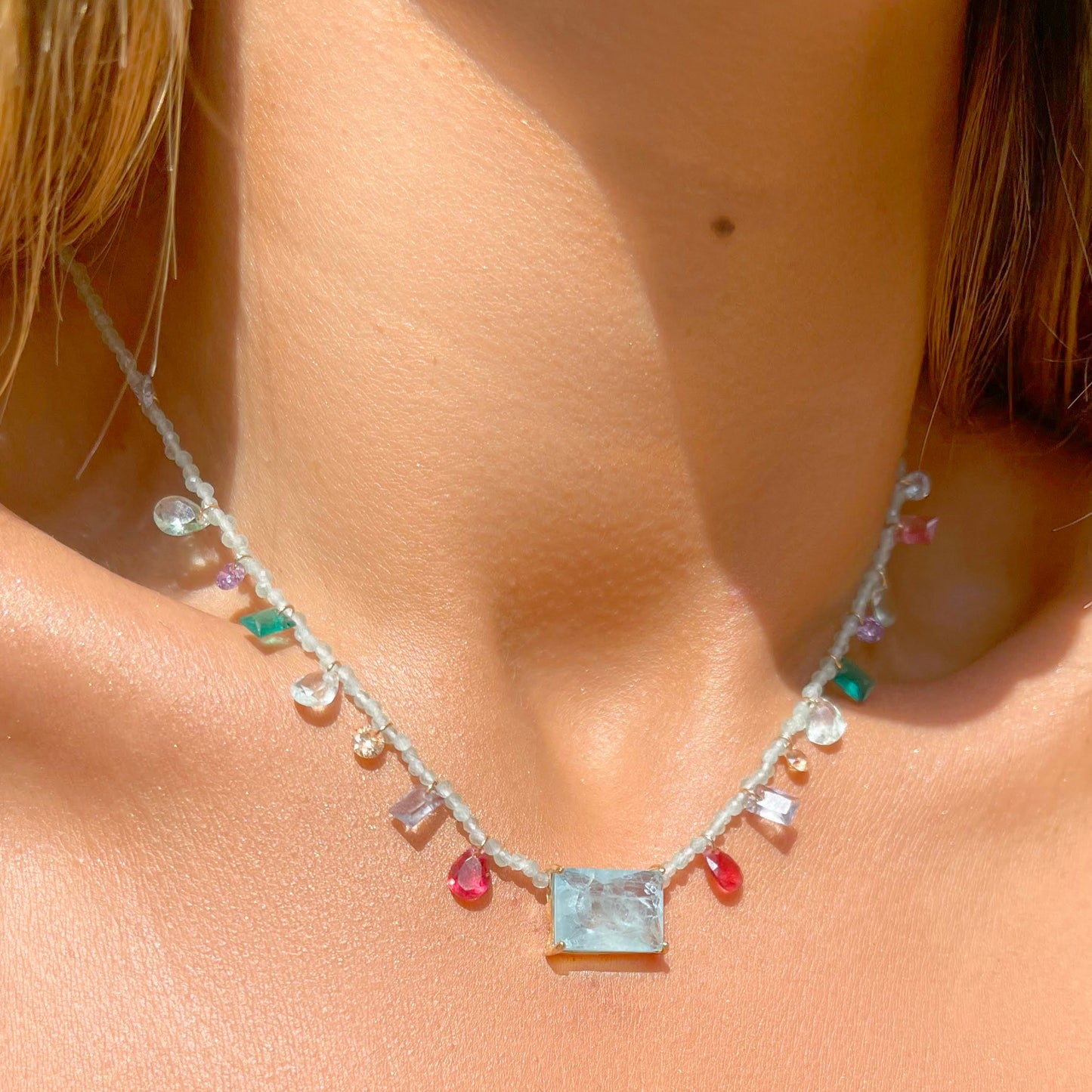 TOURMALINE STONE NECKLACE