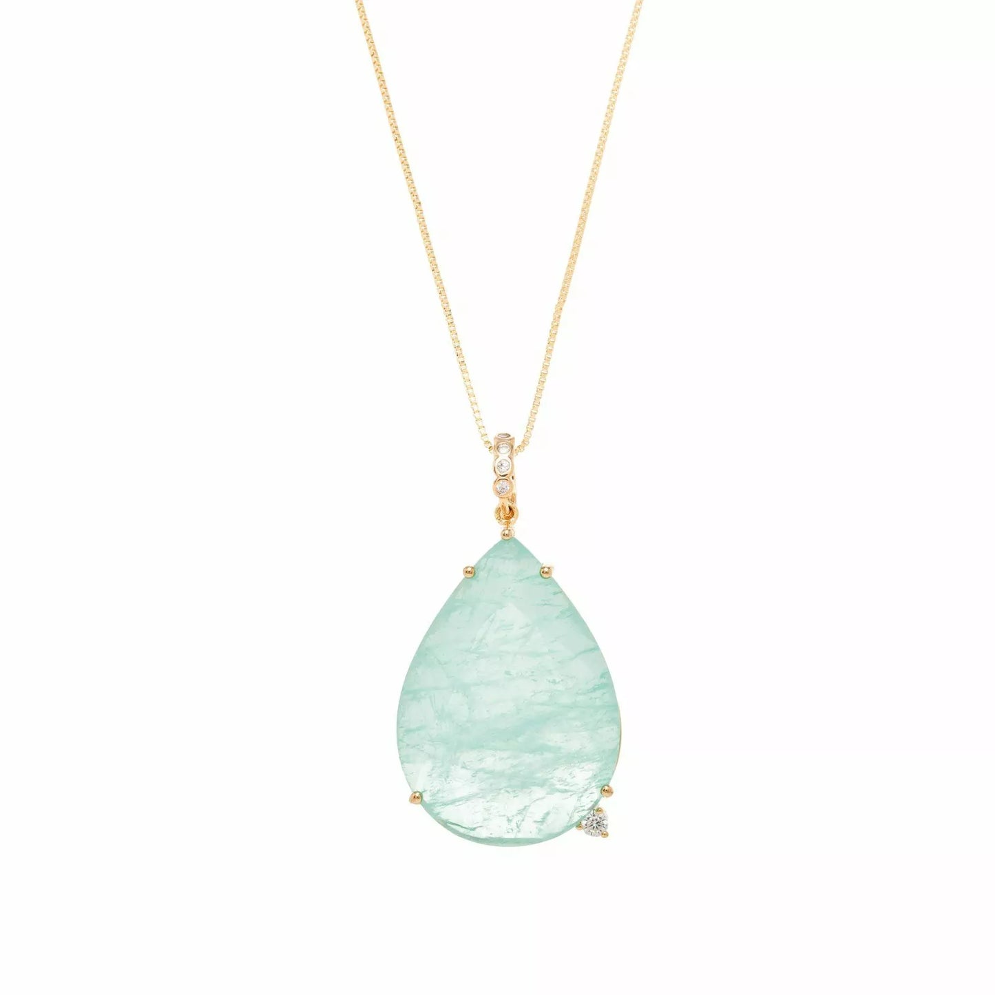 DROP TOURMALINE NECKLACE
