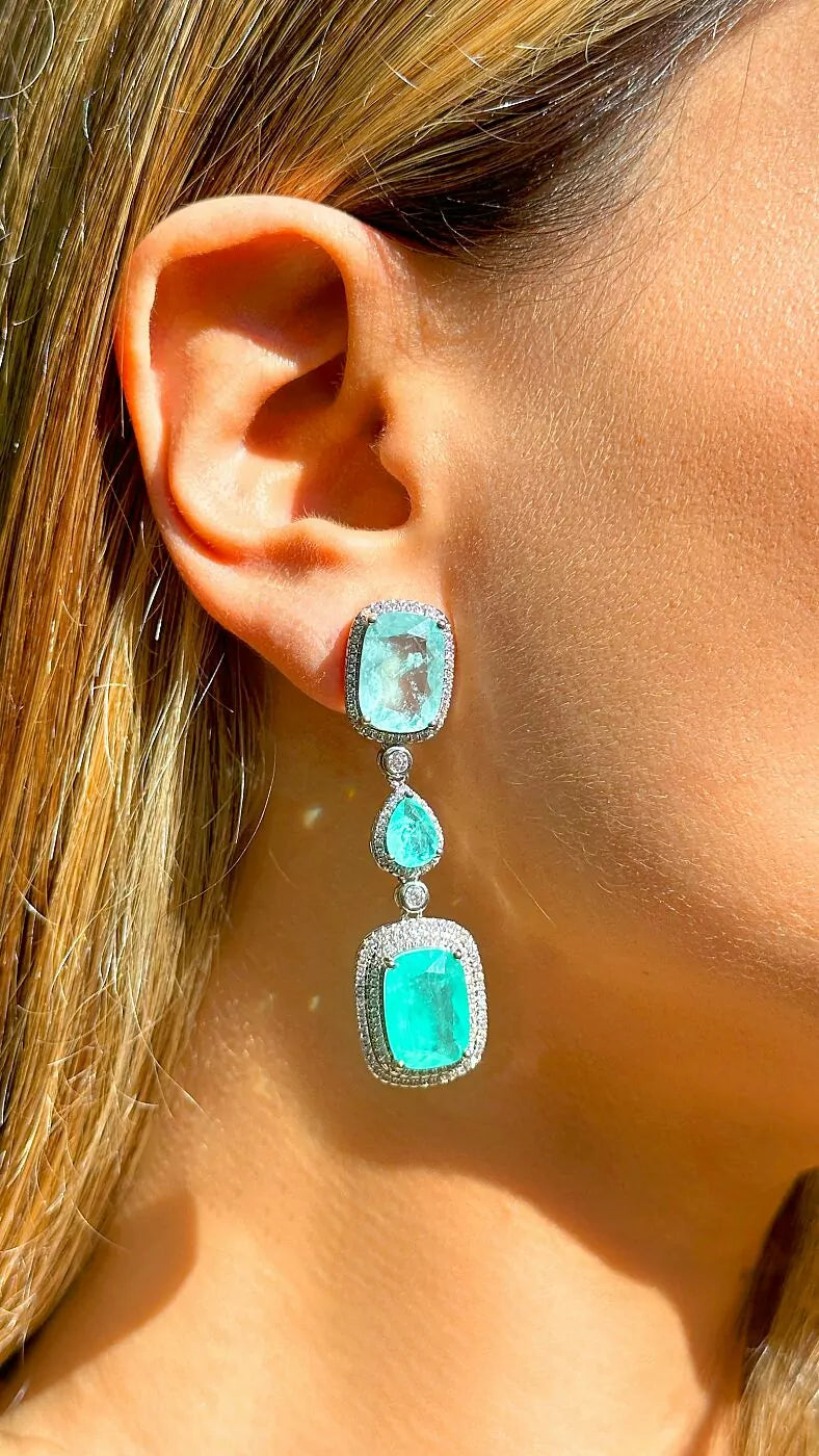 LONG DROP EARRING