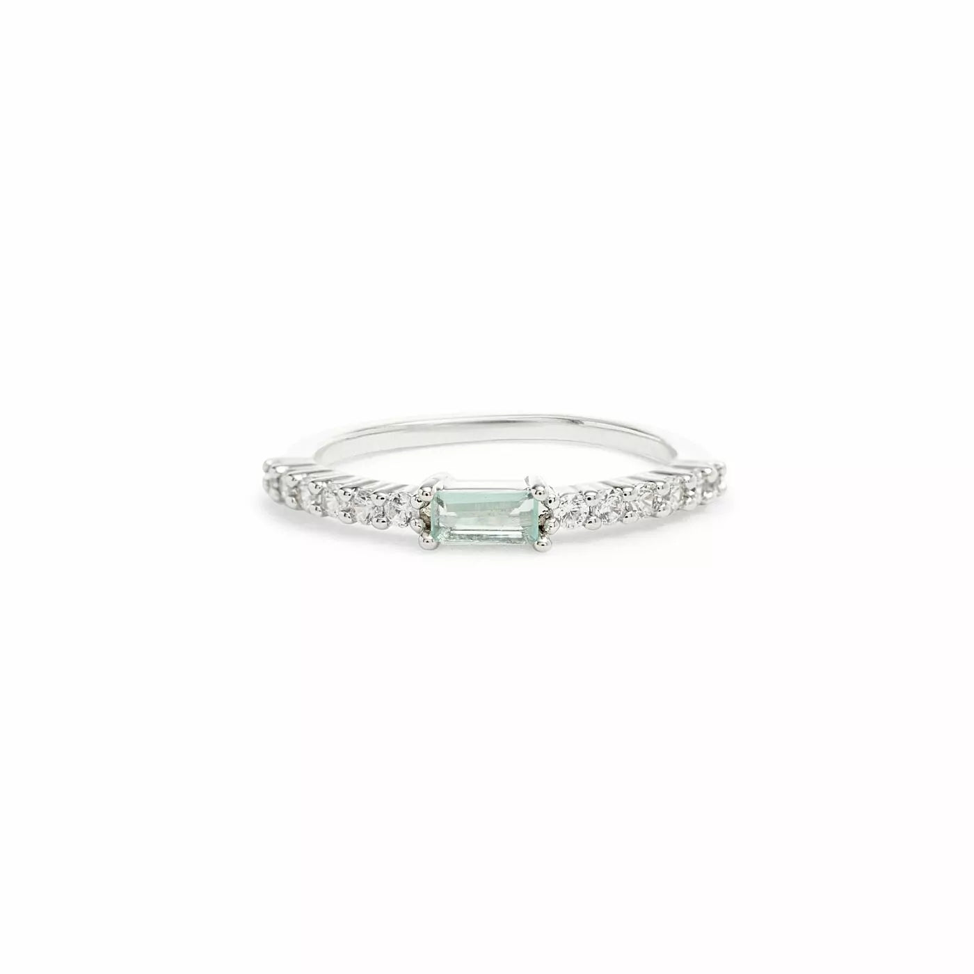HALF ETERNITY RING - SIZE 16