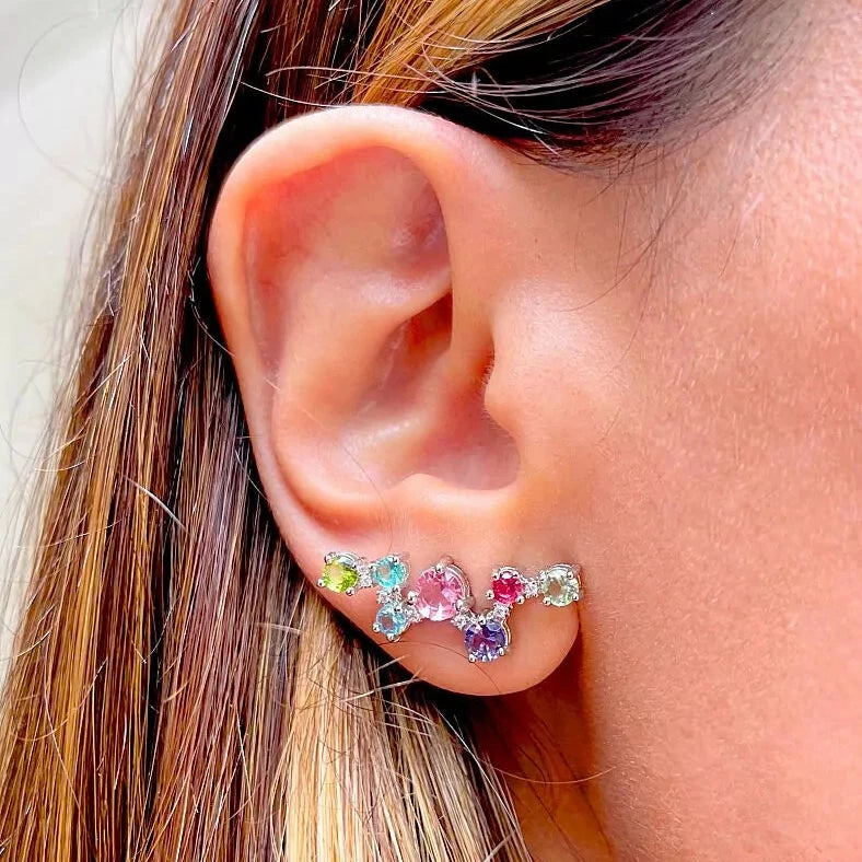 COLORFUL EARCUFF EARRING