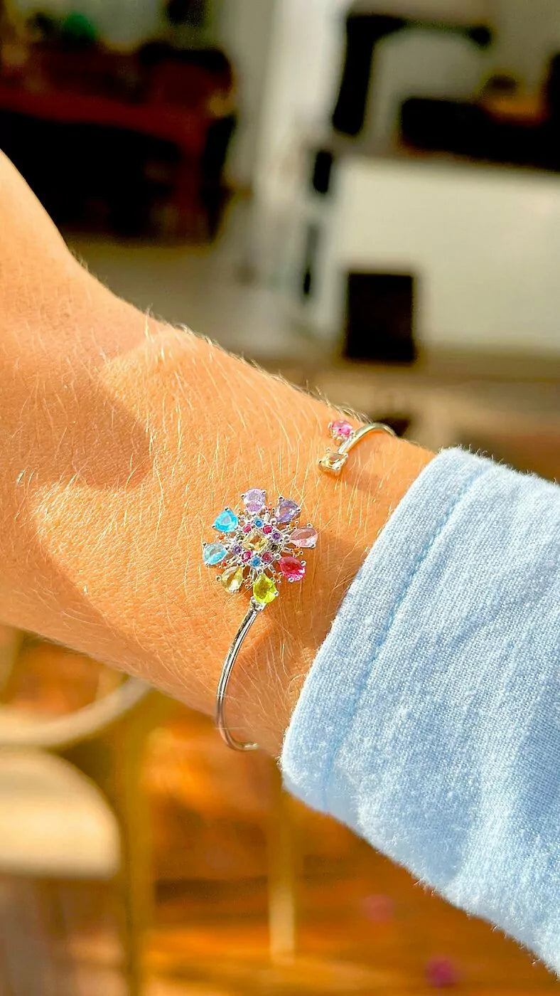 COLORFUL FLOWER BRACELET