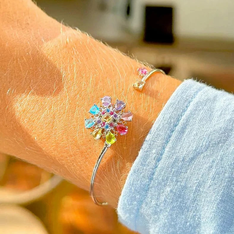 COLORFUL FLOWER BRACELET