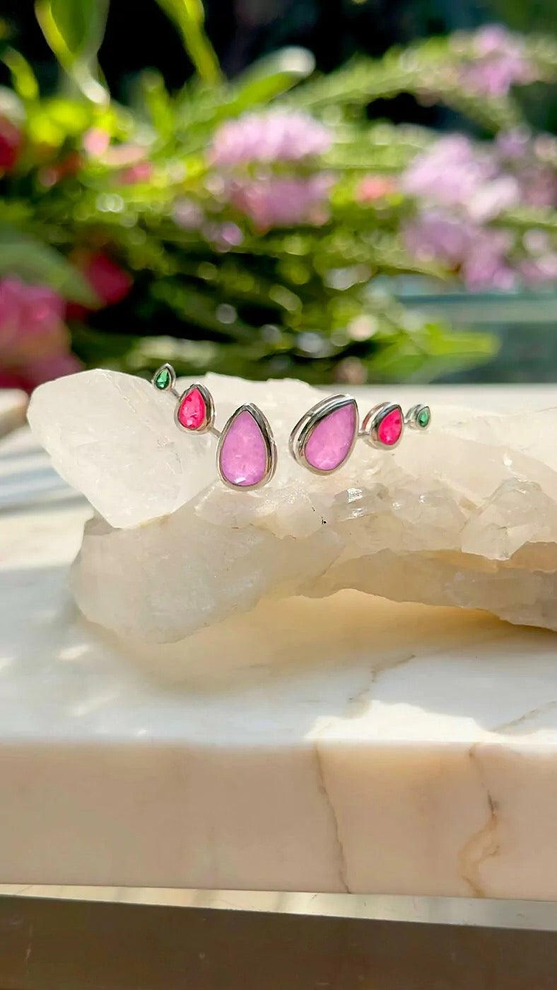 DROP AMETHYST SET