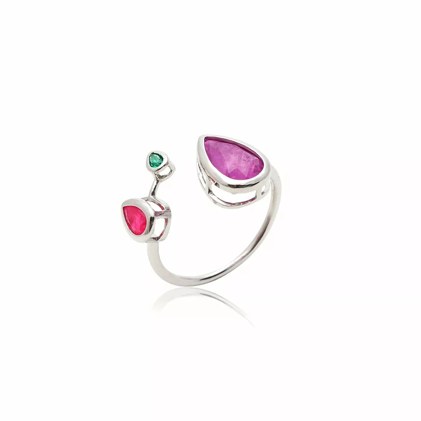 DROP AMETHYST RING