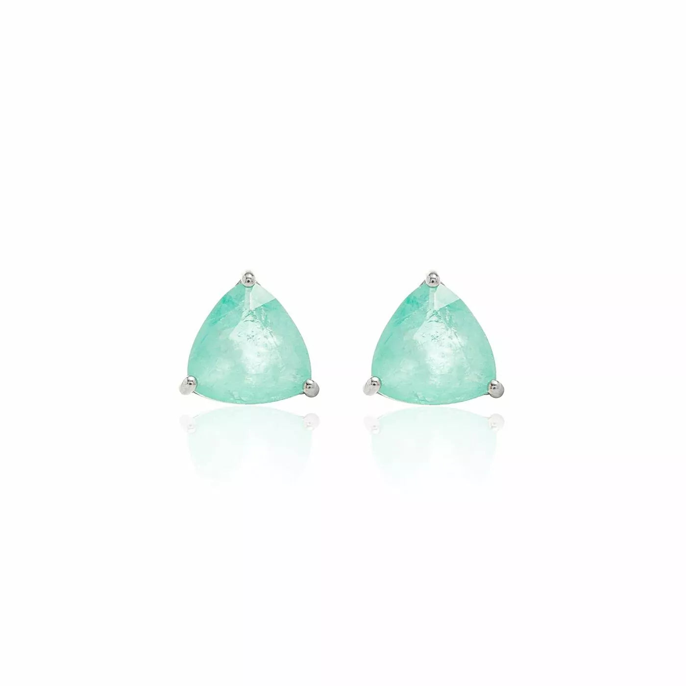 TRIANGLE TOURMALINE EARRING