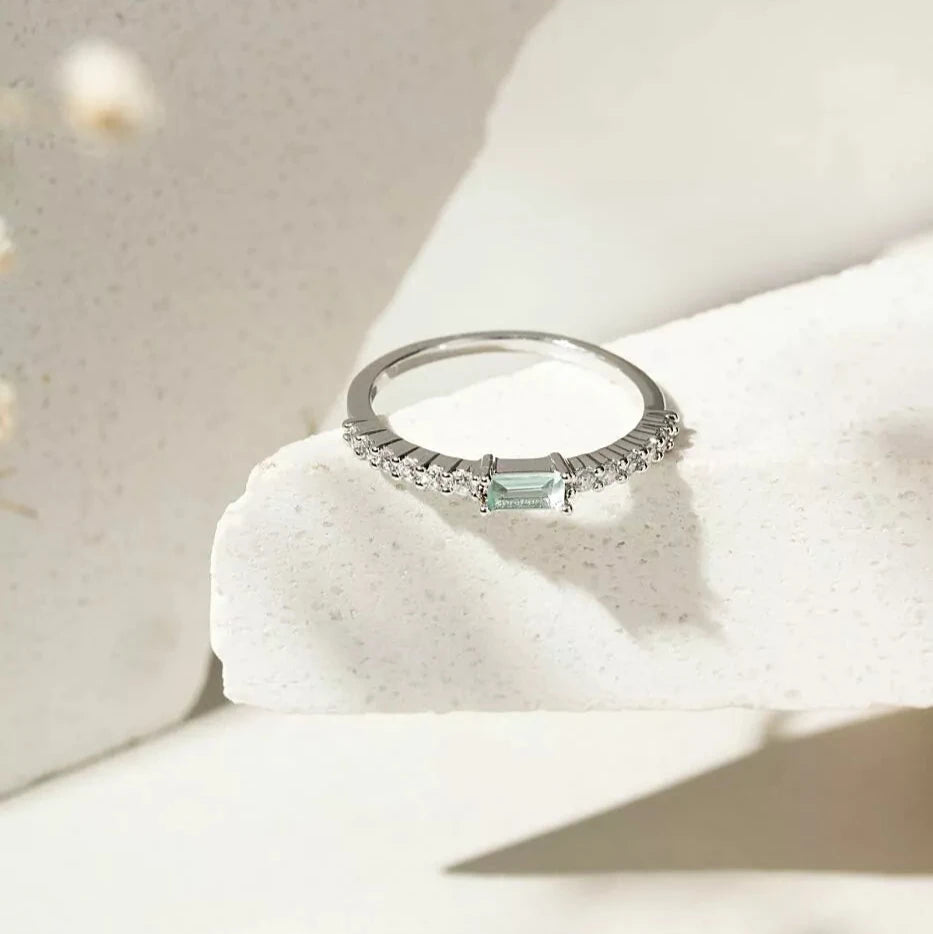 HALF ETERNITY RING - SIZE 16