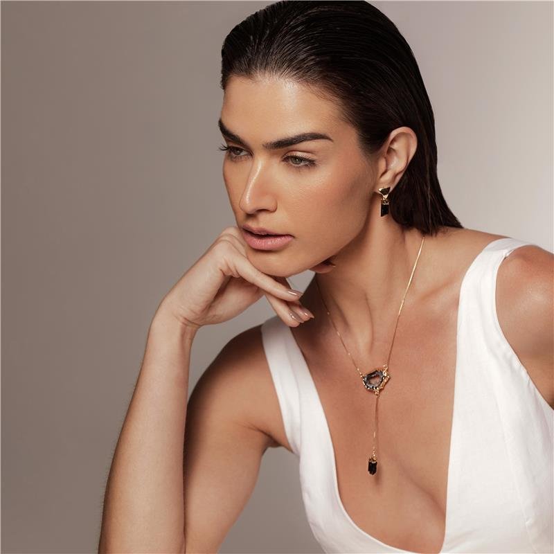 NATURAL STONE PENDANT NECKLACE
