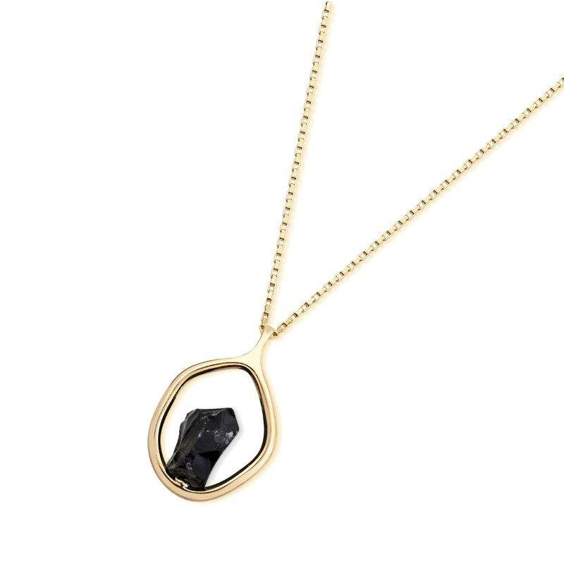 BLACK OBSIDIAN NECKLACE