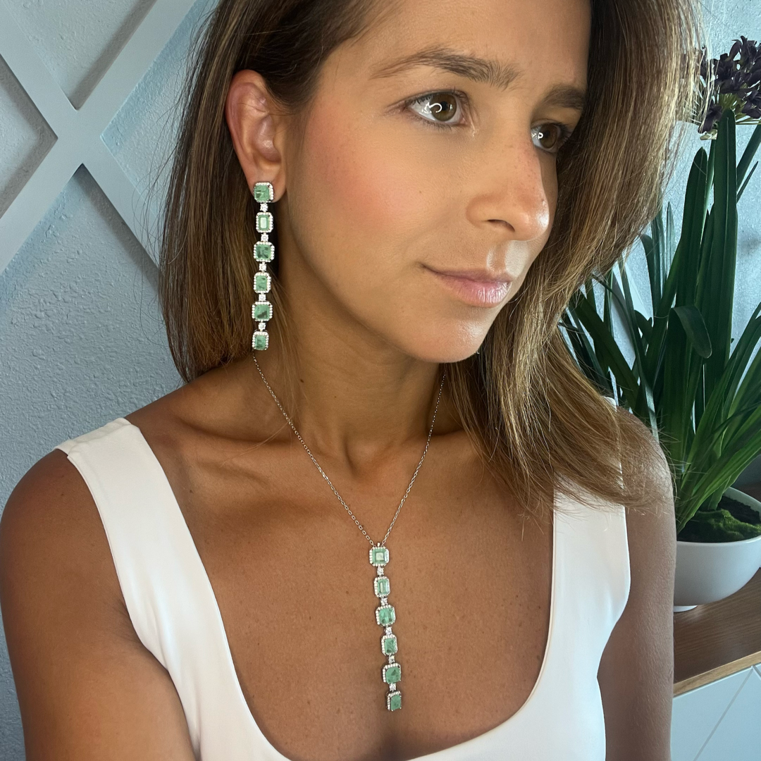COLOMBIAN EMERALD SET