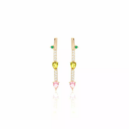 COLORED SHAPES EARRING