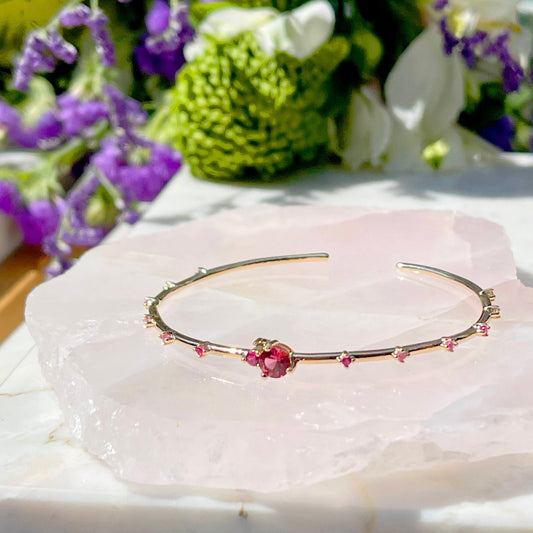 PINK SHAPES BRACELET