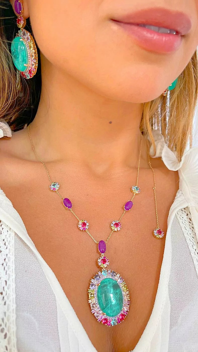 FUSION TURMALINE NECKLACE