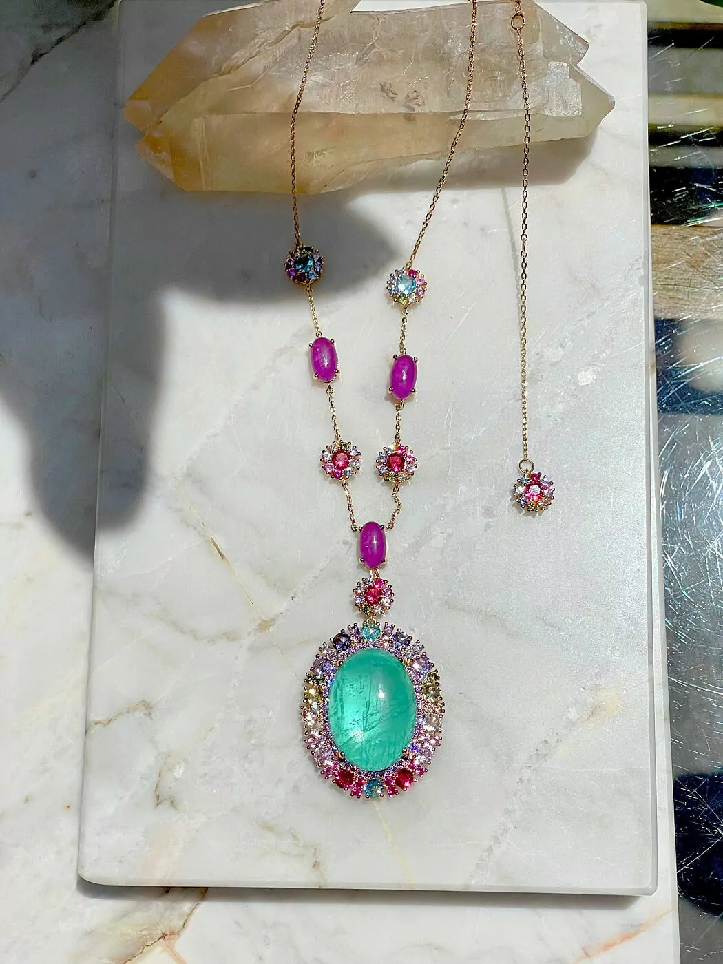 FUSION TURMALINE NECKLACE