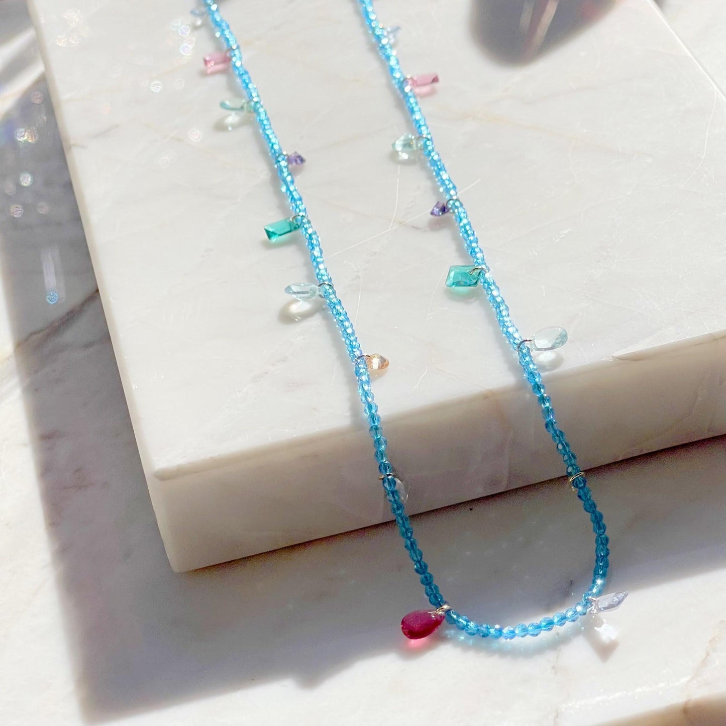 BLUE TOPAZ NECKLACE