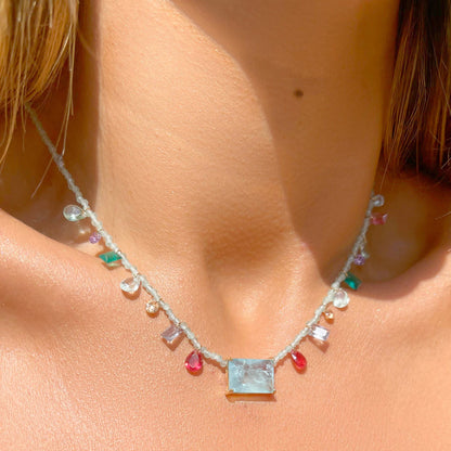 TOURMALINE STONE NECKLACE