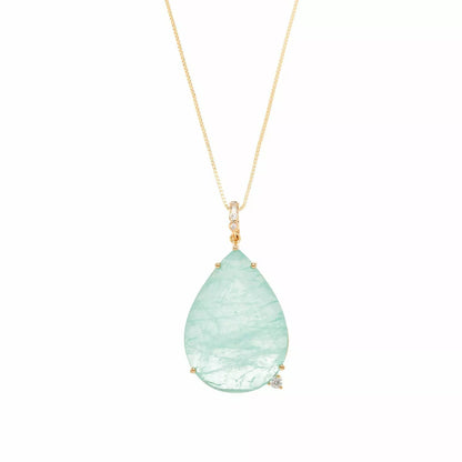 DROP TOURMALINE NECKLACE
