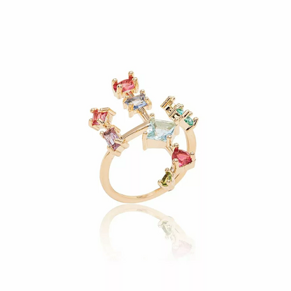SHAPES PARAIBA RING