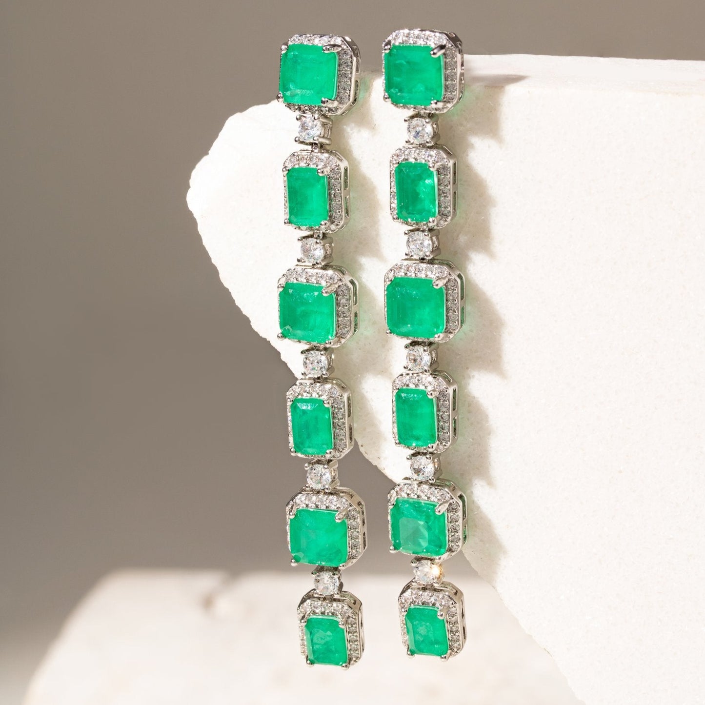 COLOMBIAN EMERALD SET