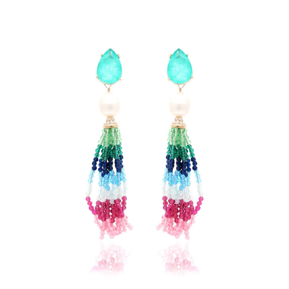 TASSEL COLORS EARRING