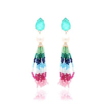 TASSEL COLORS EARRING