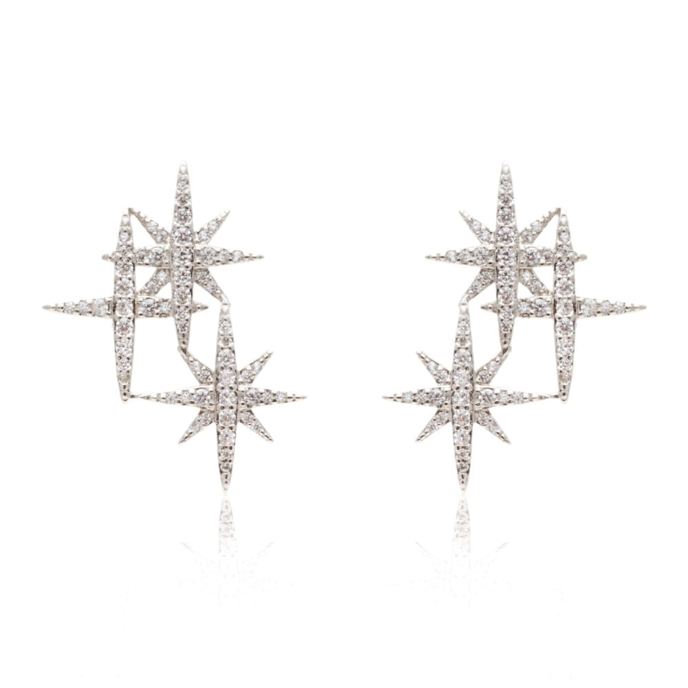 TRIO OF STARS EARRING