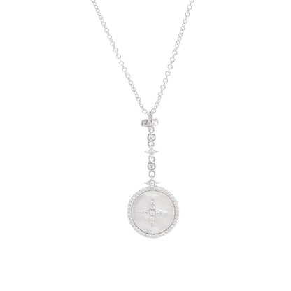 MOTHER OF PEARL PENDANT NECKLACE