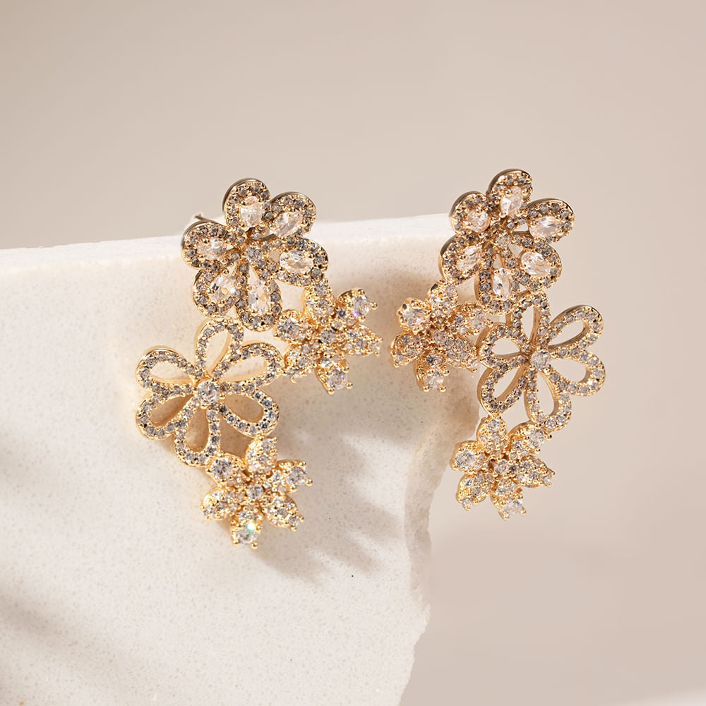 FOUR FLOWERS EARRING