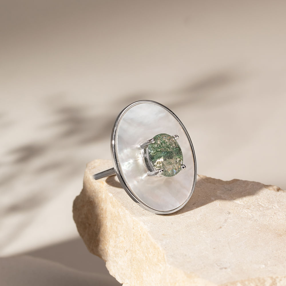 MOTHER OF PEARL RING