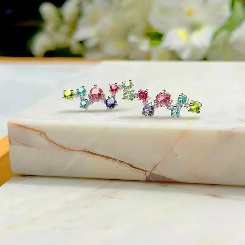COLORFUL EARCUFF EARRING
