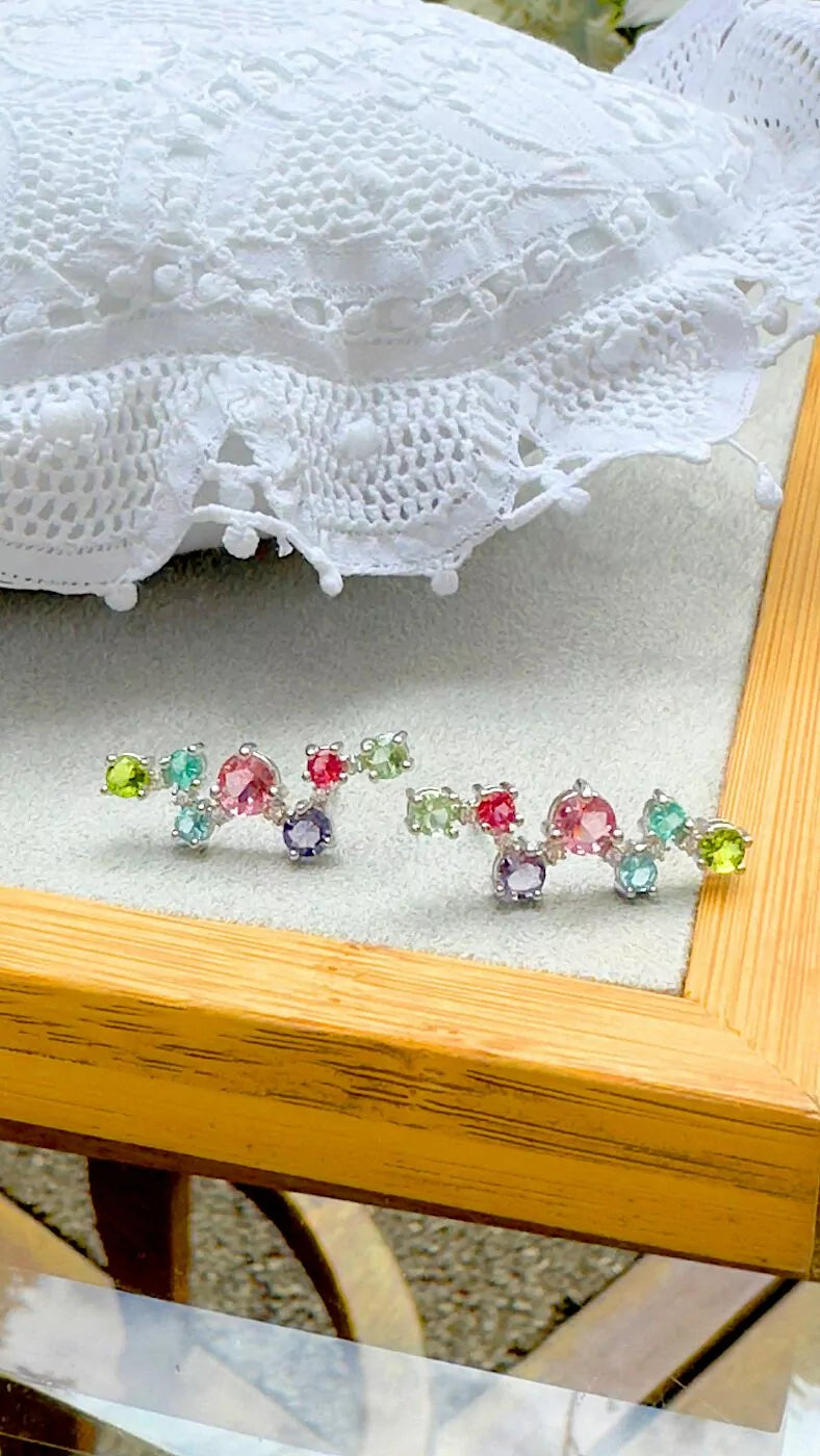 COLORFUL EARCUFF EARRING
