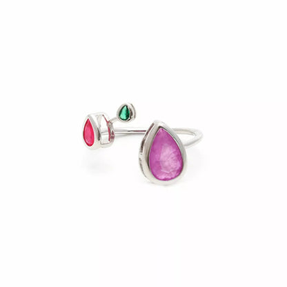 DROP AMETHYST RING