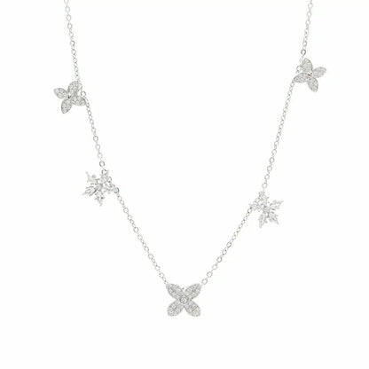 FOUR FLOWERS NECKLACE