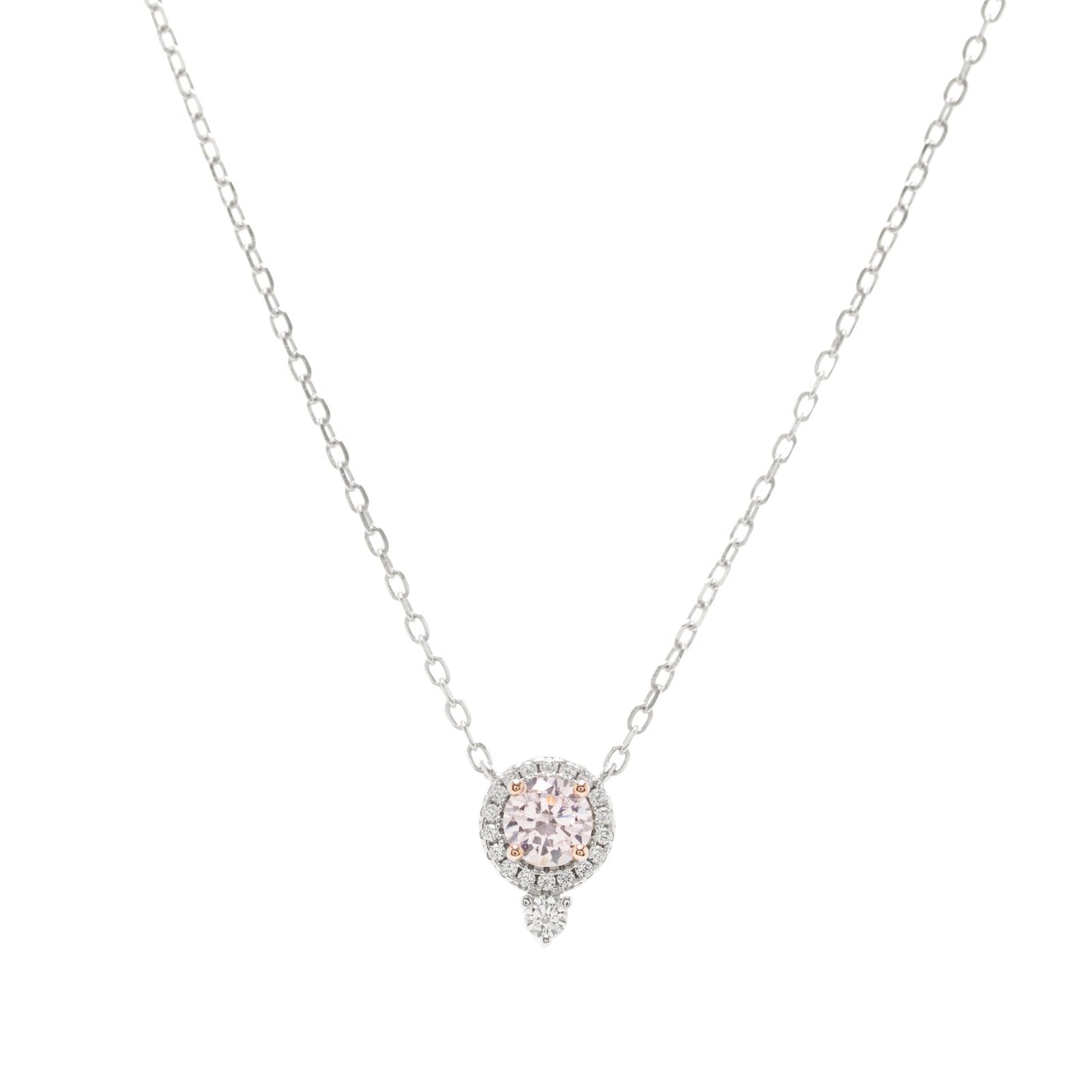 DIAMOND PINK NECKLACE