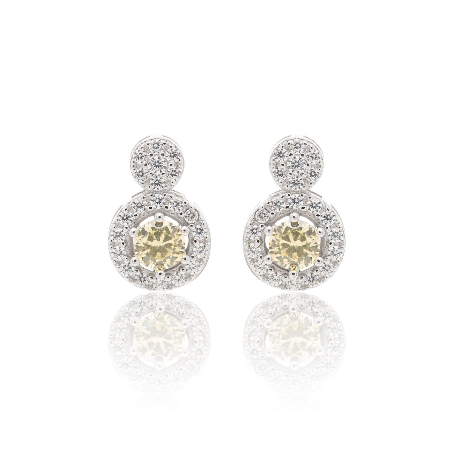 FANCY YELLOW EARRING