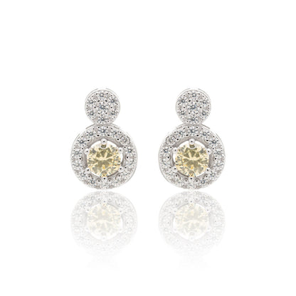 FANCY YELLOW EARRING