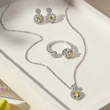 FANCY YELLOW NECKLACE