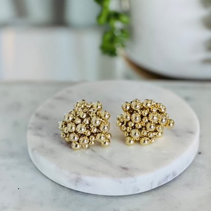 BUBBLE BOTTON EARRING