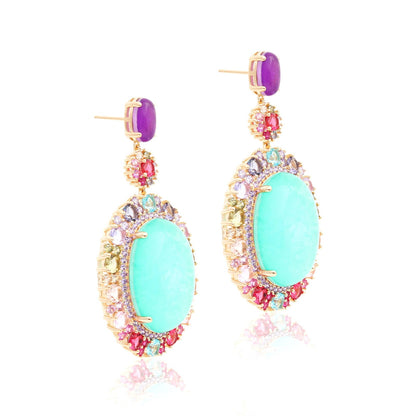 FUSION TOURMALINE EARRING