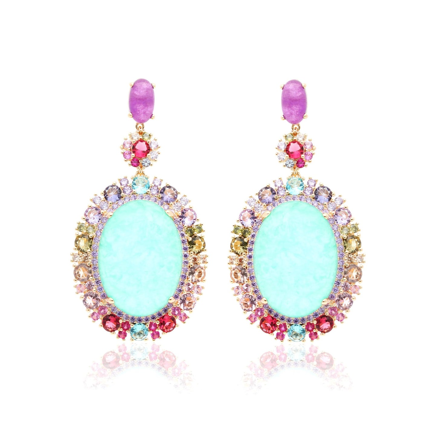 FUSION TOURMALINE EARRING