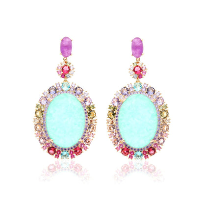 FUSION TOURMALINE EARRING