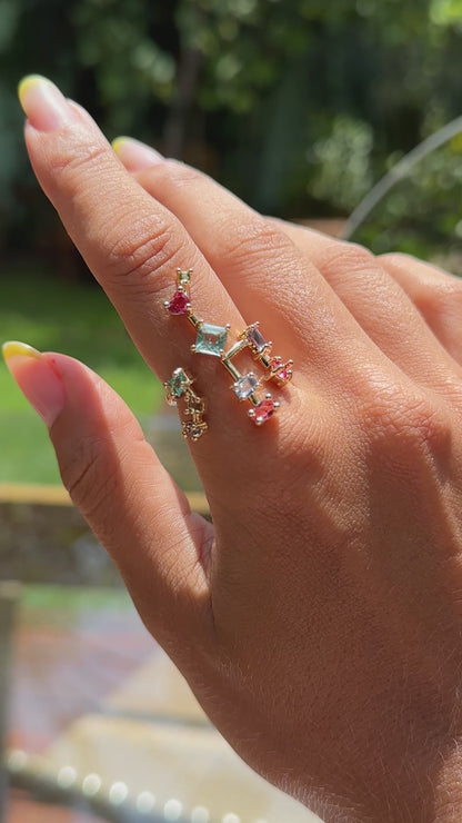 SHAPES PARAIBA RING