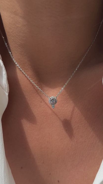 DIAMOND PINK NECKLACE